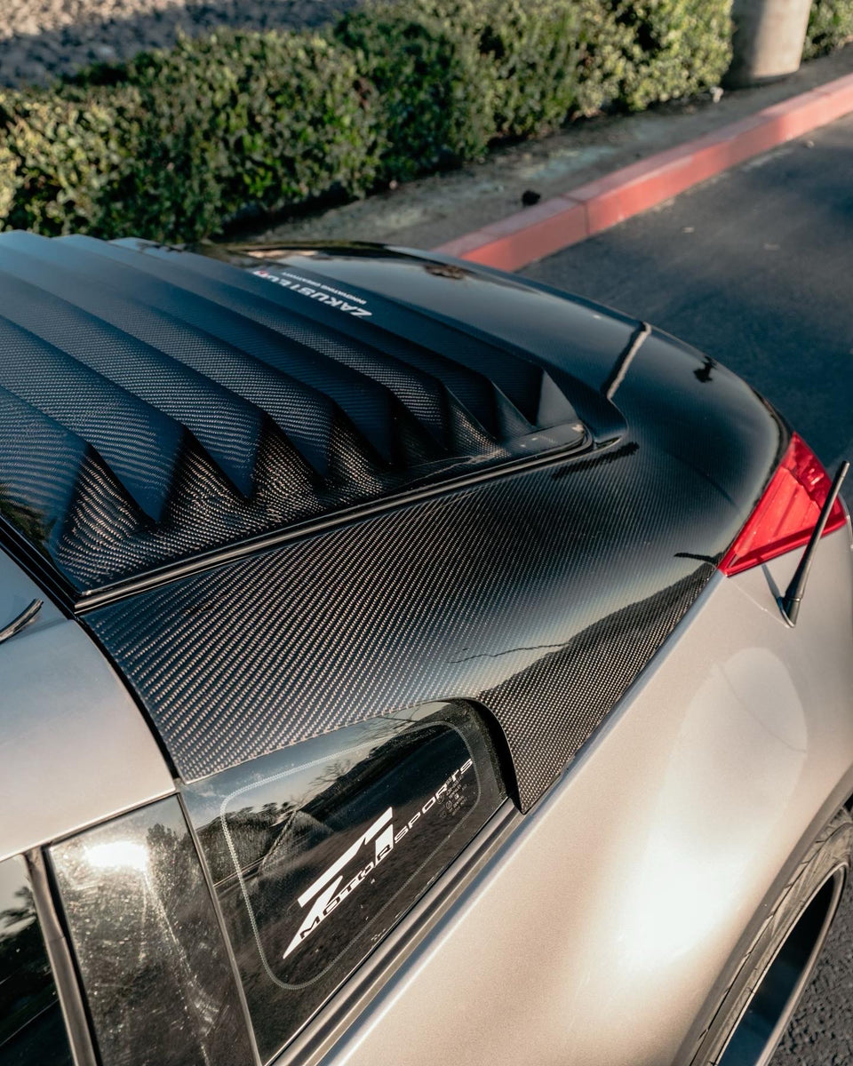 350Z CARBON FIBER LOUVERS – ZAKUSTECH